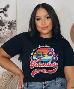 It's our time down here 85 the goonies never say die Vintage T shirt 1 It's our time down here 85 the goonies never say die Vintage T shirt