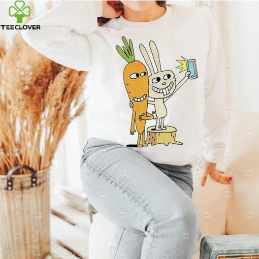 It’s selfie time Bunny and Carrot Pals hoodie, sweater, longsleeve, shirt v-neck, t-shirt