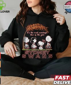 It's the most wonderful time os the year Sydney Swans shirt