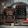 Deep Eddy Vodka Reindeer Snowy Night Ugly Sweater