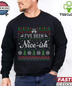 I’ve Been Nice Ish Ugly Christmas Shirt