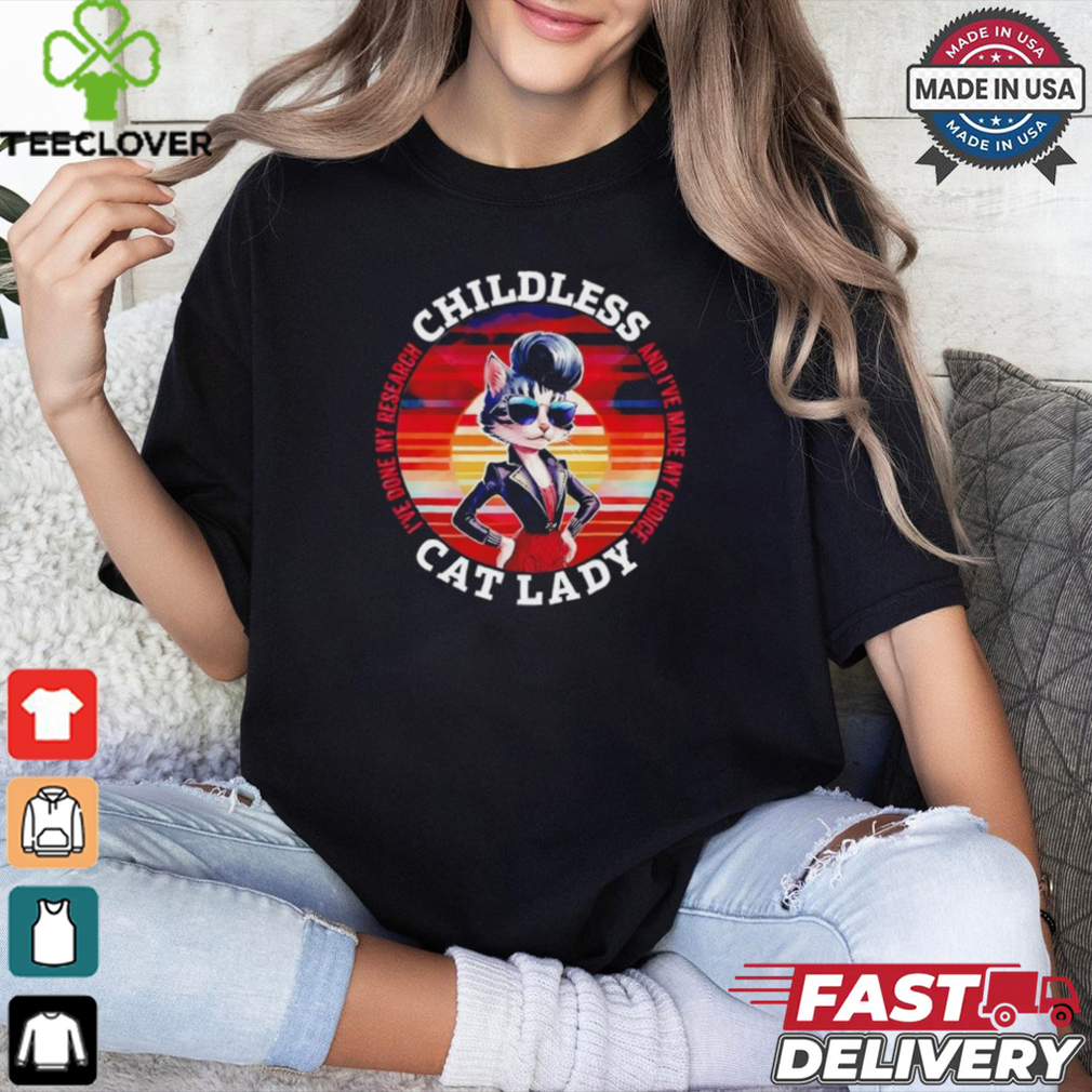 Ive done my research and Ive made my choice cat retro shirt Ive done my research and Ive made my choice cat retro shirt