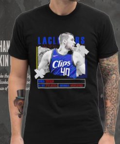 Ivica Zubac Los Angeles Clippers basketball player information paper shirt