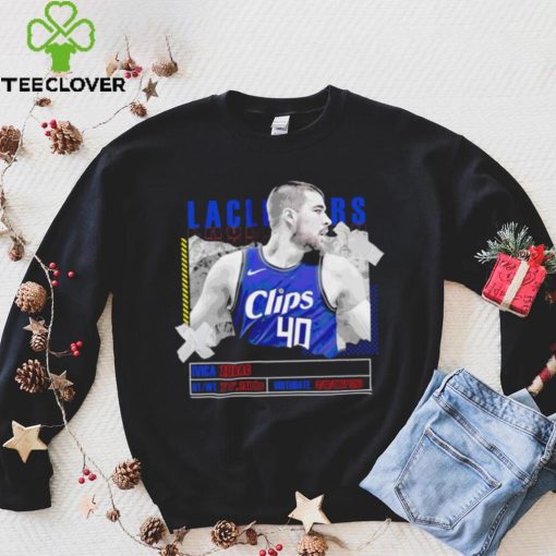 Ivica Zubac Los Angeles Clippers basketball player information paper hoodie, sweater, longsleeve, shirt v-neck, t-shirt