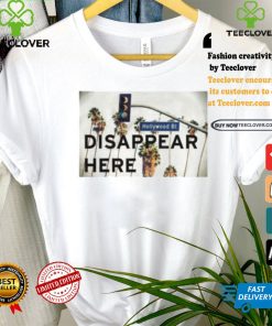 Ivy Wolktress Wearing Disappear Here T shirt