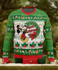 Mickey Mouse Merry Disney Ugly Christmas Sweater Holiday For Men And Women