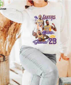 Lebron James T hoodie, sweater, longsleeve, shirt v-neck, t-shirt, 23 Lakers Shirt, Los Angeles Lakers Shirt, NBA Team Lakers T Shirt