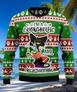 I‘m A Bookaholic Christmas Ugly Xmas Wool Knitted Sweater