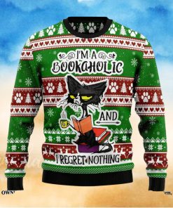 I‘m A Bookaholic Christmas Ugly Xmas Wool Knitted Sweater