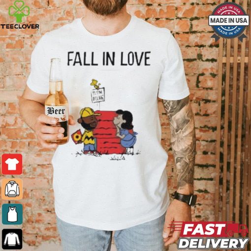 J Dilla of Slum Village Lucy of Peanuts Fall in Love Shirt