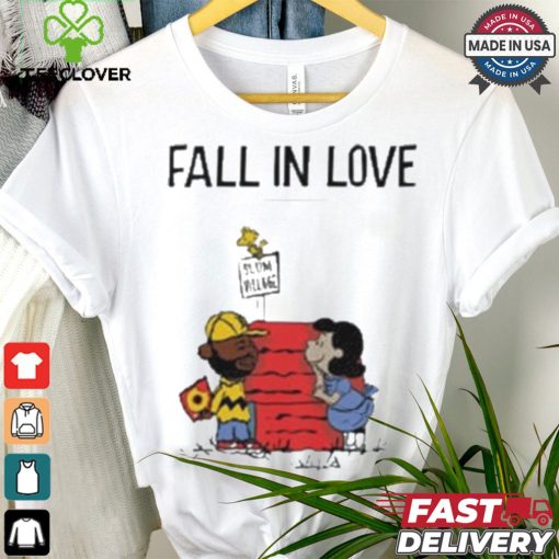 J Dilla of Slum Village Lucy of Peanuts Fall in Love Shirt