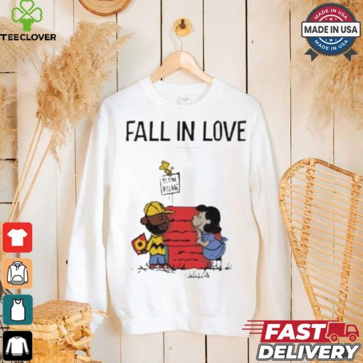 J Dilla of Slum Village Lucy of Peanuts Fall in Love Shirt