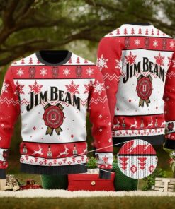 J I M B E A M Beer Lover Gift 3d All Over Printed Ugly Christmas Sweater