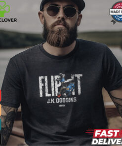 J.K. Dobbins Flip It Los Angeles Chargers t shirt