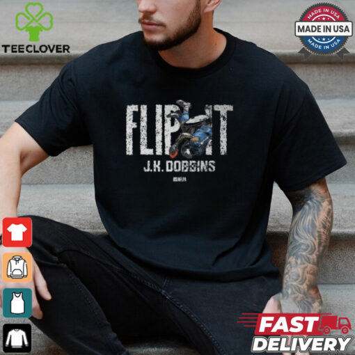 J.K. Dobbins Flip It Los Angeles Chargers t shirt