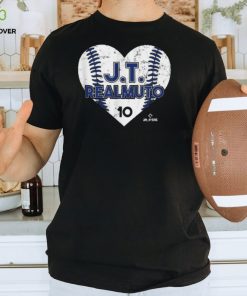 J.T. Realmuto 10 Heart Baseball T Shirt