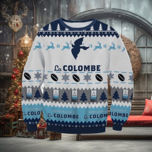 La Colombe 3D Ugly Christmas Sweater Christmas Gift