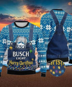 Merry Christmas Busch Light Ugly Sweater