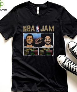 NBA Jam Cavs Mobley And Allen T Shirt0