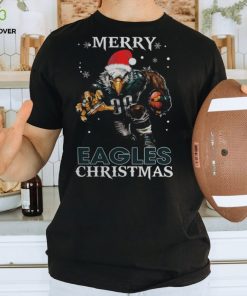 Merry Eagles Christmas T Shirt 1 Merry Eagles Christmas T Shirt