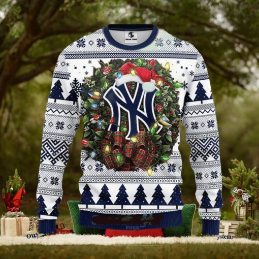 MLB New York Yankees Christmas Ugly Sweater 3D Gift For Big Fans