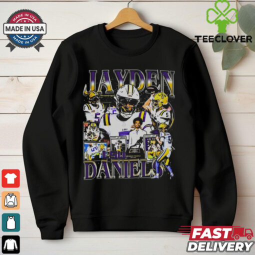 JAYDEN DANIELS TEE, America football T shirt