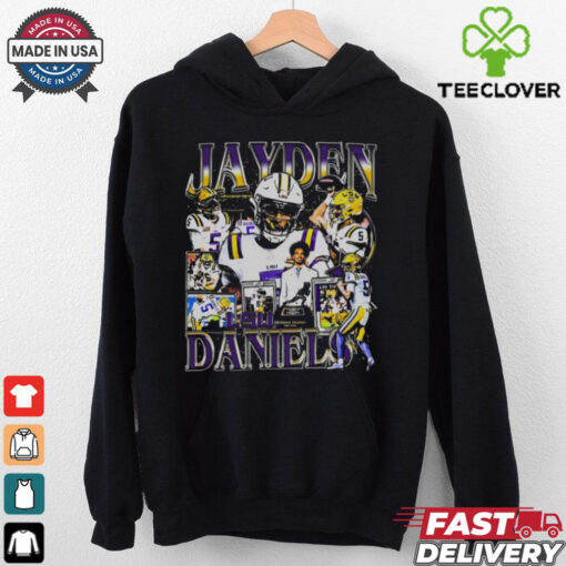 JAYDEN DANIELS TEE, America football T shirt