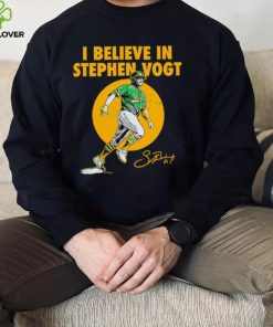 Tampa Bay Rays I believe in Stephen Vogt signature shirt