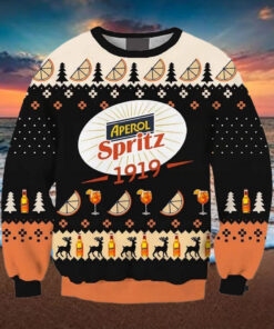 Aperol Spritz 1919 Ugly Christmas Sweater