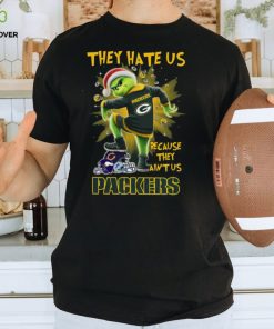 The Grinch They Hate Us Because Ain’t Us Green Bay Packers Stomp On NFL Teams Christmas Shirt