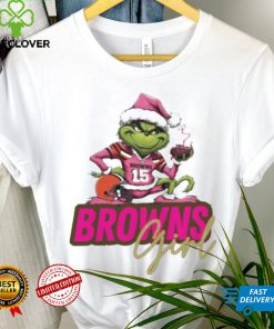 Santa Grinch Brown Girl Merry Christmas 2023 Shirt