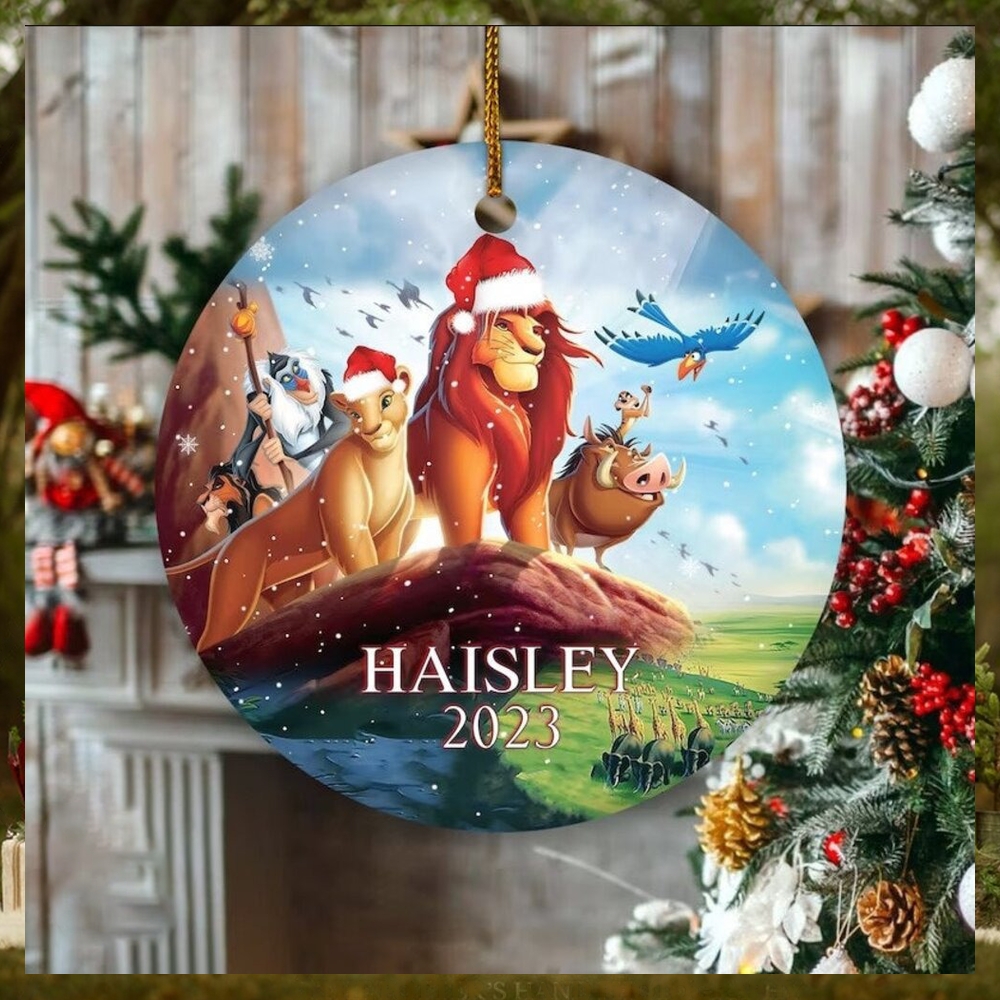Lion King 2023 Ceramic Ornament Lion King 2023 Ceramic Ornament