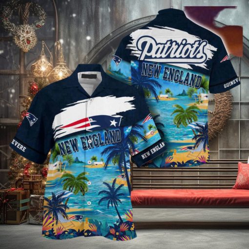 New England Patriots NFL Customized Summer Hawaii Shirt For Sports Fans