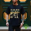 Black Cat On Fall Bicycle T Shirt