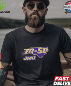 JMU Football 70 50 Shirt