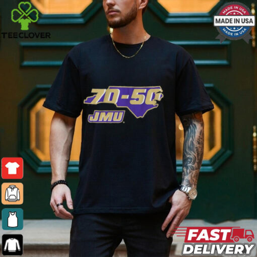 JMU Football 70 50 Shirt