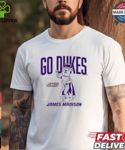 JMU Football Go Dukes Mascot Shirt