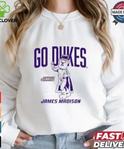 JMU Football Go Dukes Mascot Shirt