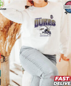 JMU Football Helmet Grid Harrisonburg, Va T Shirt