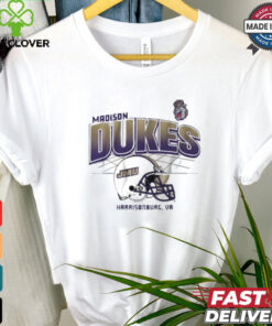 JMU Football Helmet Grid Harrisonburg, Va T Shirt