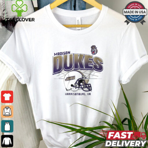 JMU Football Helmet Grid Harrisonburg, Va T Shirt