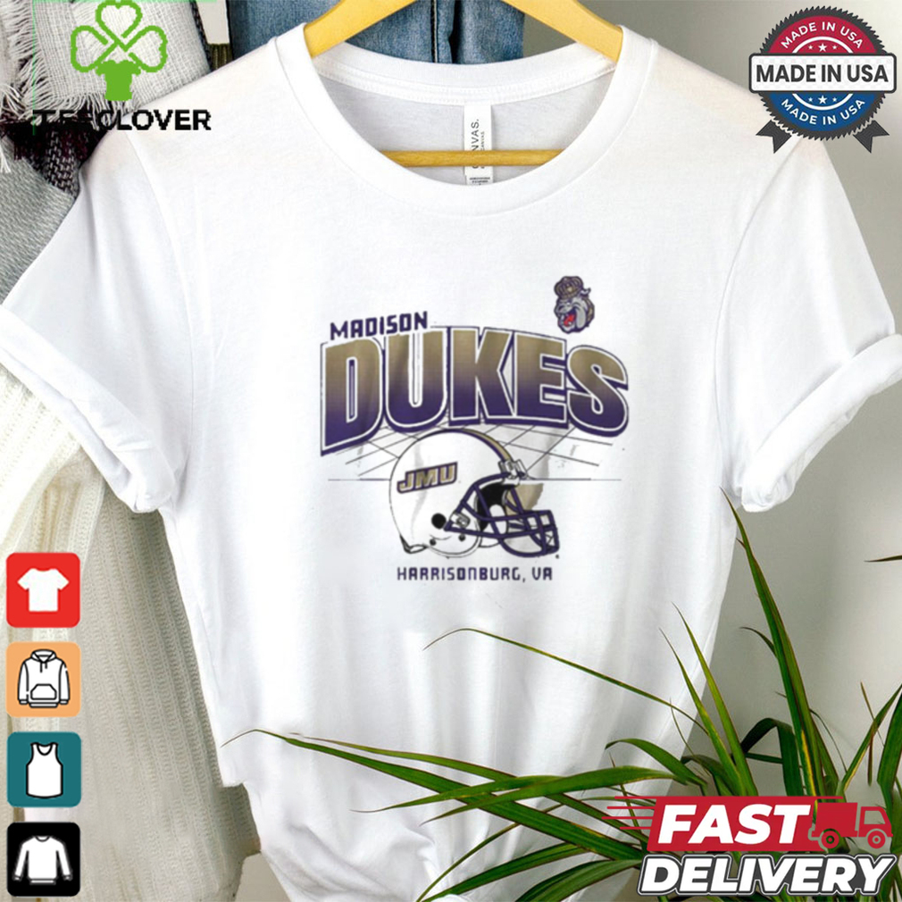 JMU Football Helmet Grid Harrisonburg, Va T Shirt JMU Football Helmet Grid Harrisonburg, Va T Shirt