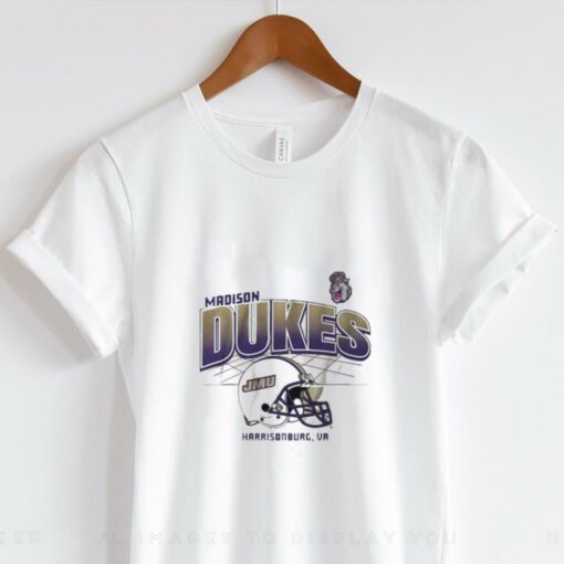 JMU Football Helmet Grid Harrisonburg, Va T Shirt