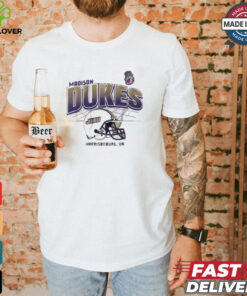 JMU Football Helmet Grid Harrisonburg, Va T Shirt