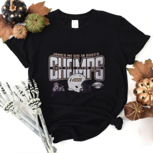 JMU Football x Boca Raton Bowl Champions 2024 Shirt