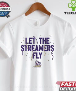 JMU James Madison Dukes Football Let the Streamers Fly t hoodie, sweater, longsleeve, shirt v-neck, t-shirt