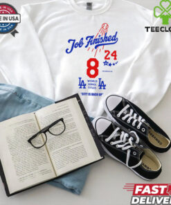 JOB Finished Losangeles word series titles city is back up shirt