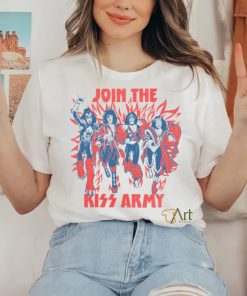 JOIN THE KISS ARMY T SHIRT