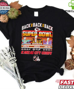 Chiefs Back 2 Back 2 Back Super Bowl LIX shirt