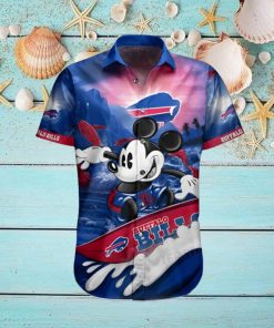 Buffalo Bills Hawaiian Shirt Mickey Surfing Unique Buffalo Bills Gift